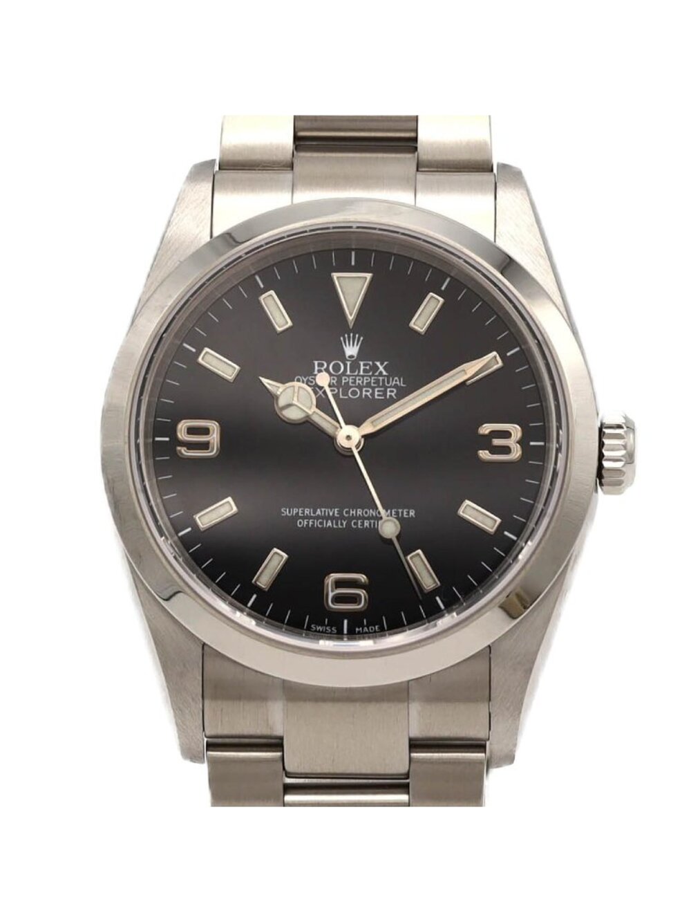 Rolex Explorer I SS Automatic Watch